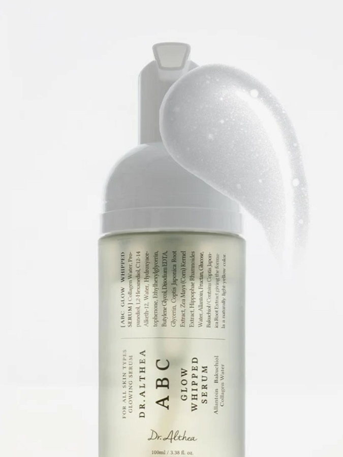 Пузырьковая сыворотка для сияния кожи с бакучиолом и коллагеном Dr.Althea ABC Glow Whipped Serum