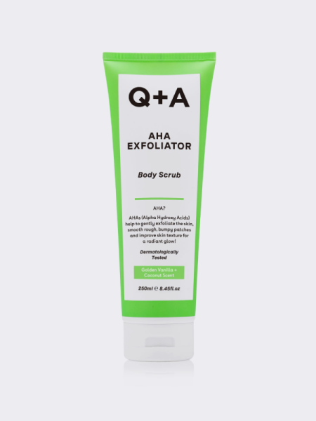 Отшелушивающий скраб для тела с фруктовыми кислотами Q+A AHA Exfoliator Отшелушивающий скраб для тела с фруктовыми кислотами Q+A AHA Exfoliator