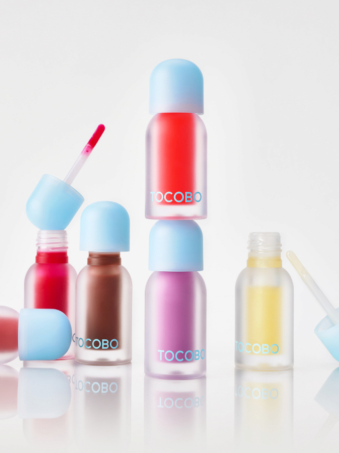 Оттеночное масло-плампер для губ TOCOBO Juicy Berry Plumping Lip Oil 18 Cozy Pink