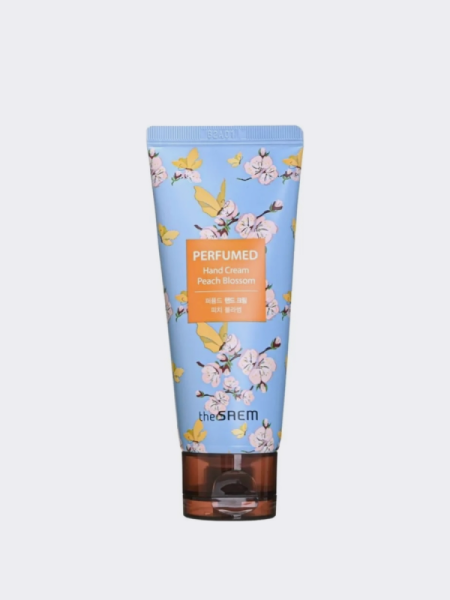 Парфюмированный крем для рук с ароматом персиковых цветов MAXI The Saem Perfumed Hand Cream Peach Blossom