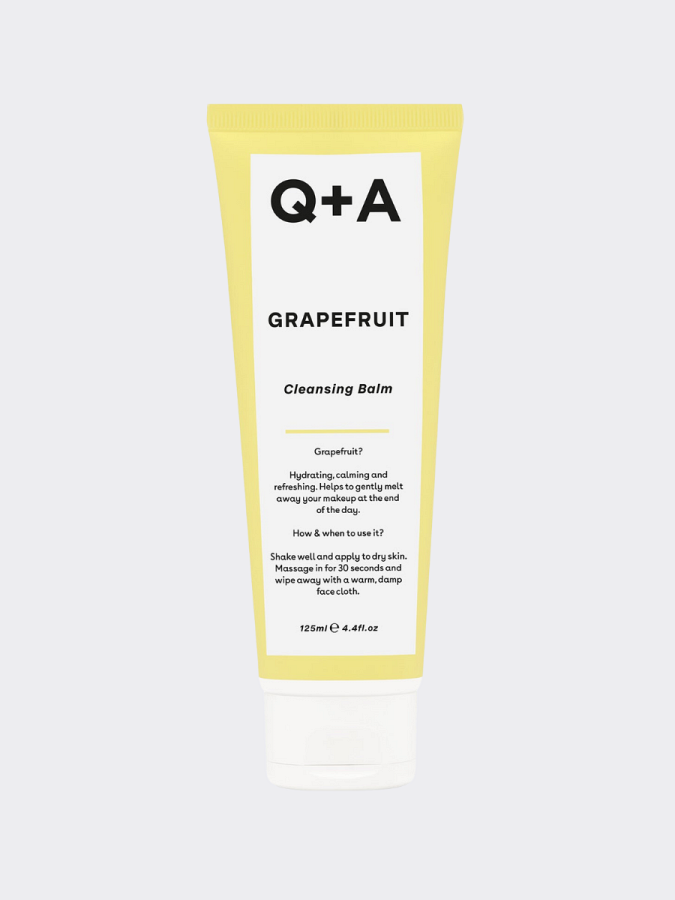 Очищающий гидрофильный бальзам с экстрактом грейпфрута Q+A Grapefruit Cleansing Balm