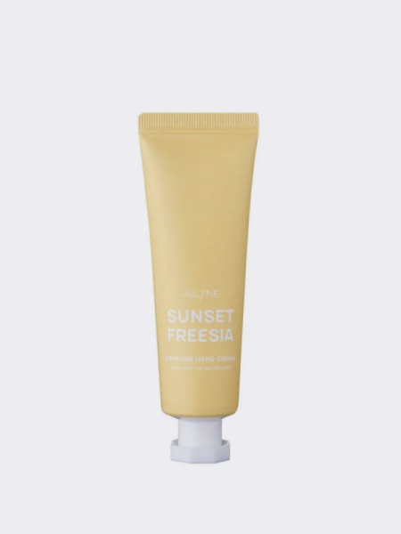 Парфюмированный крем для рук с ароматом груши и фрезии JUL7ME Perfume Hand Cream Sunset Freesia