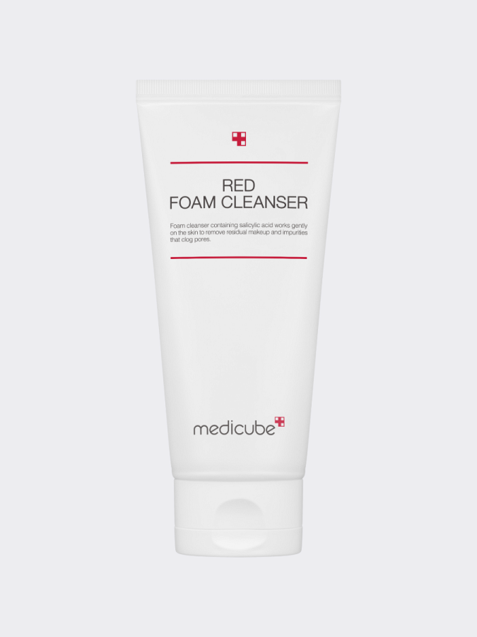 Противовоспалительная пенка для умывания с салициловой кислотой Medicube Red Foam Cleanser