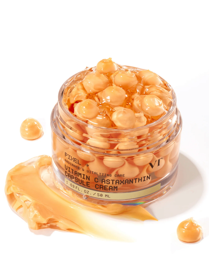 Антиоксидантный капсульный крем с витамином С и астаксантином VT Vitamin C Astaxanthin Capsule Cream