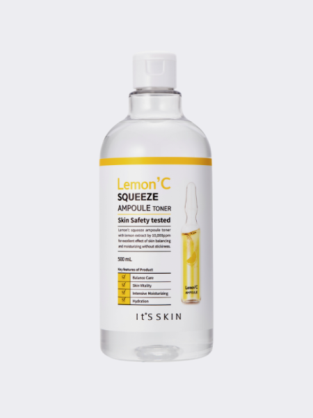 Тонер для лица с экстрактом лимона It's Skin Lemon C Squeeze Ampoule Toner