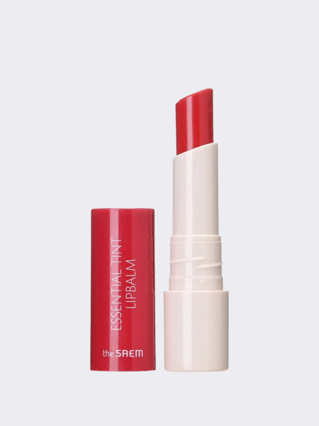 Оттеночный увлажняющий бальзам для губ The Saem Saemmul Essential Tint Lipbalm RD01