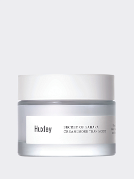 Увлажняющий крем для лица с экстрактом опунции Huxley Secret of Sahara Cream More Than Moist