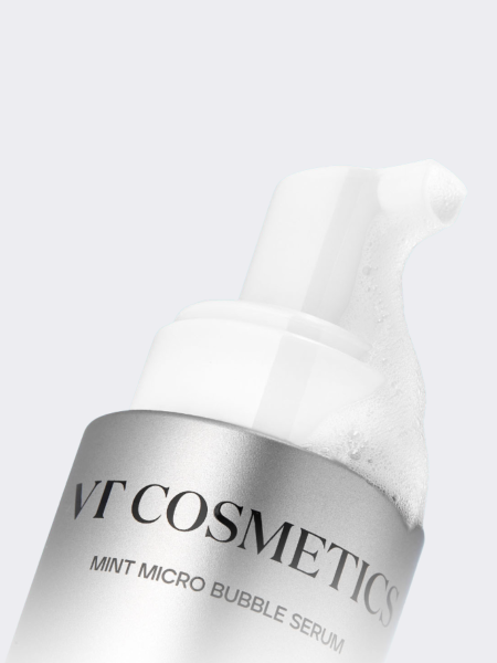 Восстанавливающая пузырьковая сыворотка с ПДРН и гиалуроновой кислотой VT PDRN Hyaluronic Mint Micro Bubble Serum