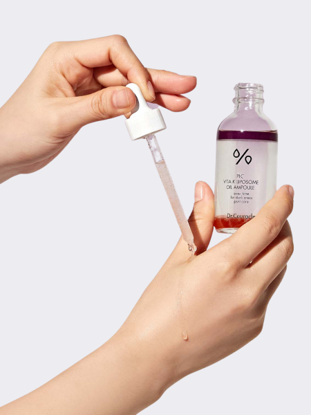 Двухфазная липосомальная сыворотка с витамином К Dr.Ceuracle PLC Vita K Liposome Oil Ampoule