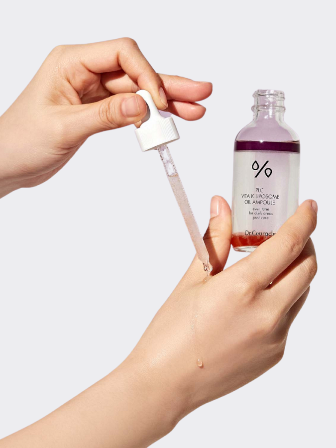 Двухфазная липосомальная сыворотка с витамином К Dr.Ceuracle PLC Vita K Liposome Oil Ampoule