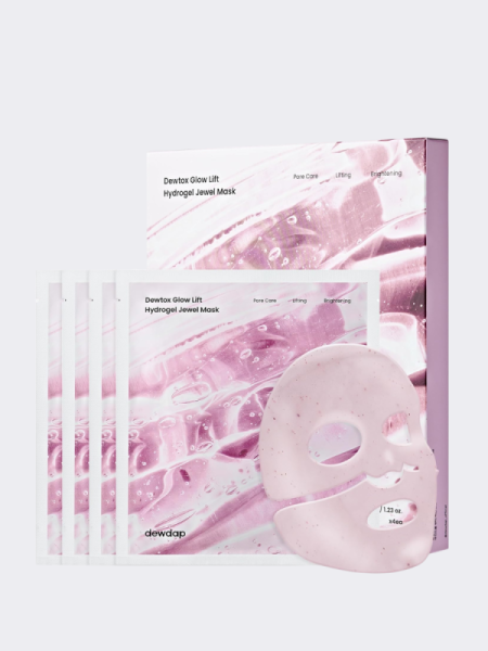Набор гидрогелевых масок для сияния кожи dewdap Glow Lift Hydrogel Jewel Mask