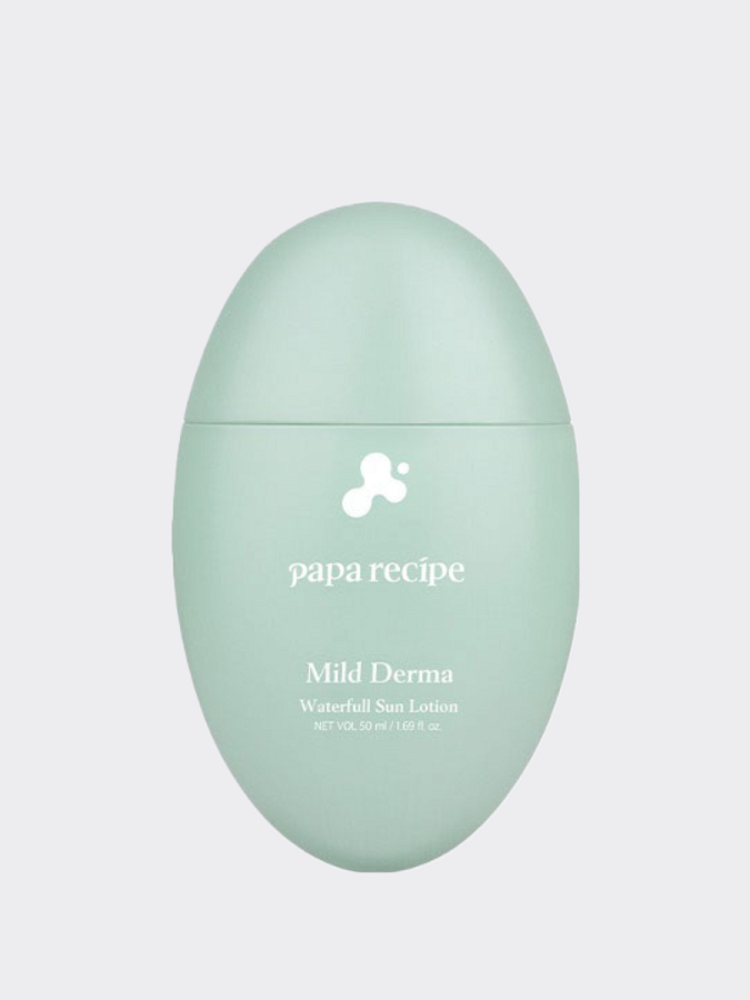 Мягкий успокаивающий солнцезащитный лосьон с эктоином Papa Recipe Mild Derma Waterfull Sun Lotion SPF50+ PA++++