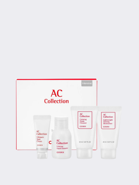 Набор интенсивных лечебных миниатюр для ухода за проблемной кожей COSRX AC Collection Trial Kit Intensive Набор интенсивных лечебных миниатюр для ухода за проблемной кожей COSRX AC Collection Trial Kit Intensive