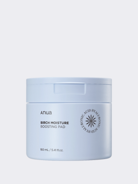 Увлажняющие тонер-пэды для лица с берёзовым соком ANUA Birch 70% Moisture Boosting Pad Увлажняющие тонер-пэды для лица с берёзовым соком ANUA Birch 70% Moisture Boosting Pad