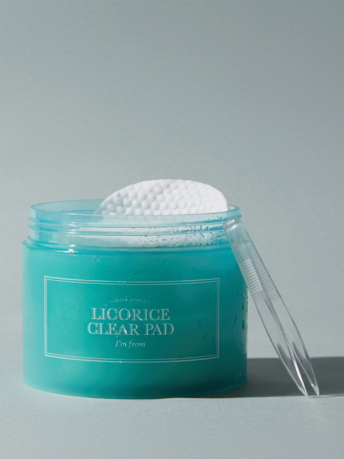 Успокаивающие тонер-пэды с экстрактом солодки I'm From Licorice Clear Pad