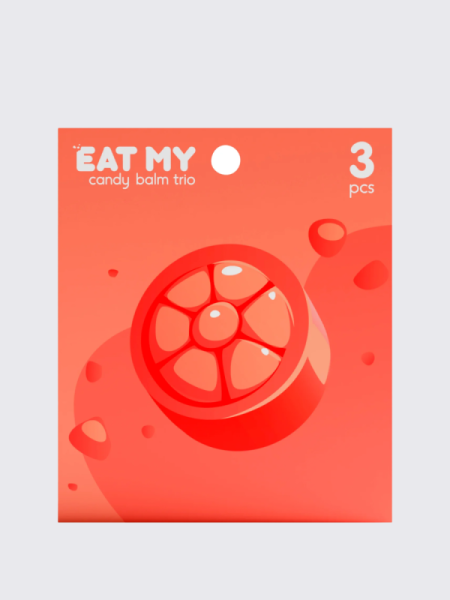 Набор бальзамов для губ "Леденцовый микс" EAT MY BALM Candy Balm Trio