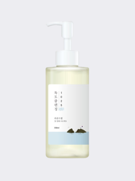Лёгкое гидрофильное масло с морской водой Round Lab 1025 Dokdo Cleansing Oil Лёгкое гидрофильное масло с морской водой Round Lab 1025 Dokdo Cleansing Oil