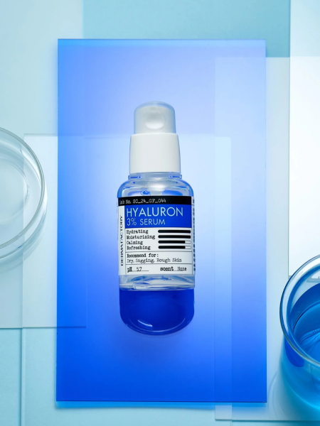 Интенсивная увлажняющая сыворотка для лица с гиалуроновой кислотой Derma Factory Hyaluron 3% Serum