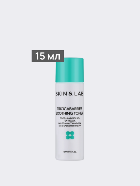 Успокаивающий тонер для лица SKIN&LAB Tricicabarrier Soothing Toner