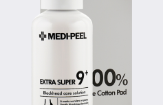 Очищающая жидкость-маска для очищения сальных нитей MEDI-PEEL Extra Super 9+ Cotton Pad