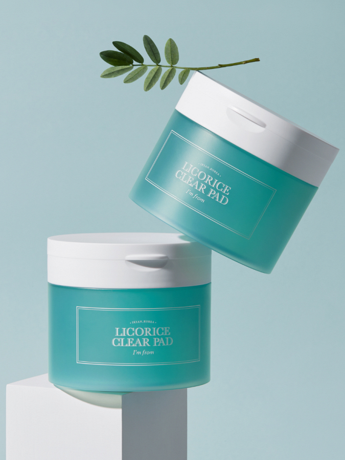 Успокаивающие тонер-пэды с экстрактом солодки I'm From Licorice Clear Pad