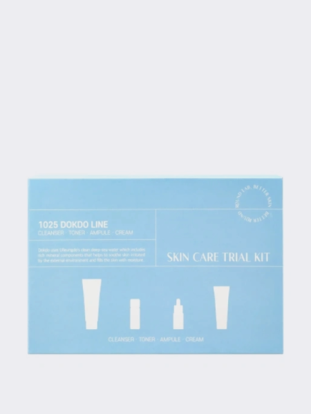 Дорожный набор для ухода за кожей с морской водой Round Lab 1025 Dokdo Trial Kit Дорожный набор для ухода за кожей с морской водой Round Lab 1025 Dokdo Trial Kit