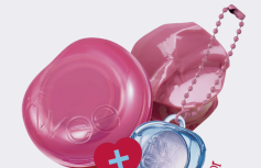 Набор: Оттеночное желе для губ и щёк + брелок fwee Lip&Cheek Glowy Jelly Pot JP03 Sweets Keyring Set