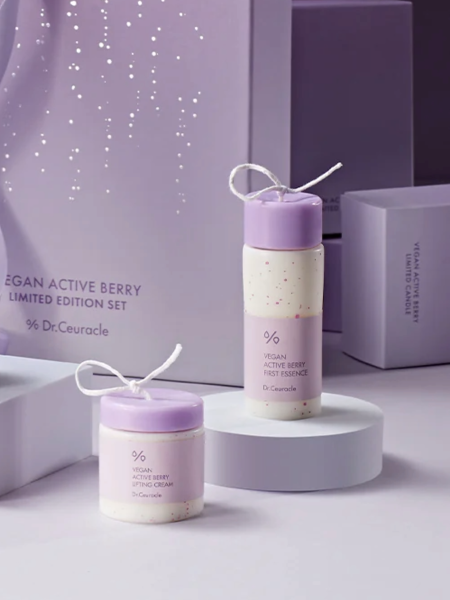 Набор для ухода за кожей с ресвератролом Dr.Ceuracle Vegan Active Berry Limited Edition Set Набор для ухода за кожей с ресвератролом Dr.Ceuracle Vegan Active Berry Limited Edition Set