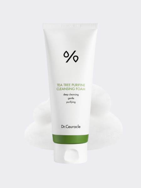 Пенка для умывания с экстрактом чайного дерева Dr.Ceuracle Tea Tree Purifine Cleansing Foam