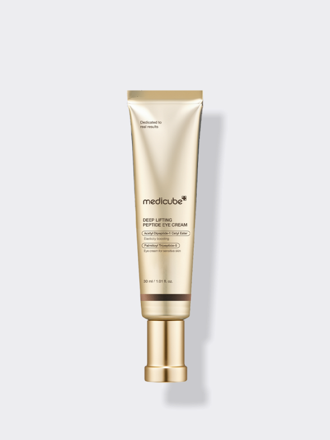Разглаживающий пептидный крем для век Medicube Deep Lifting Peptide Eye Cream For Face