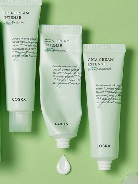 Интеснивный успокаивающий крем для лица с экстрактом центеллы азиатской COSRX Pure Fit Cica Cream Intense