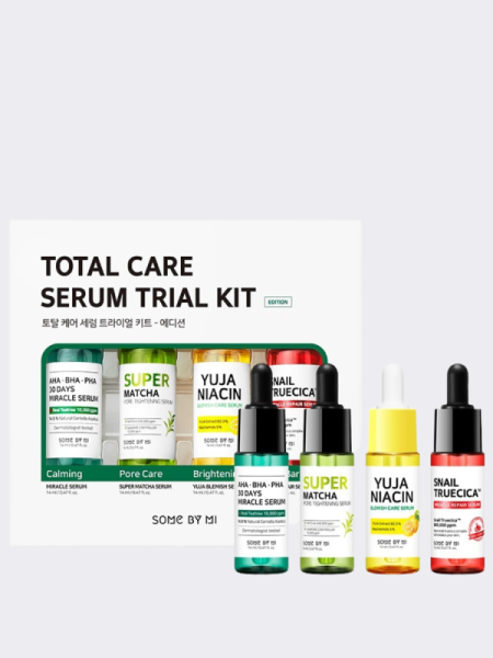 Набор из 4-х сывороток в миниатюре Some By Mi  Total Care Serum Trial Kit Набор из 4-х сывороток в миниатюре Some By Mi  Total Care Serum Trial Kit