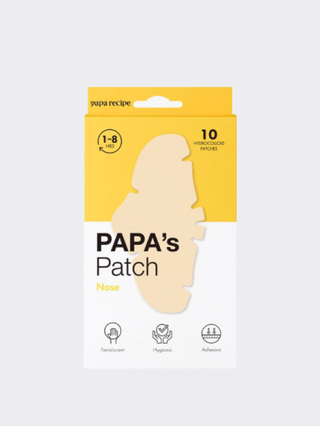 Гидроколлоидные патчи для очищения сальных нитей на носу Papa Recipe Papa's Patch Nose Гидроколлоидные патчи для очищения сальных нитей на носу Papa Recipe Papa's Patch Nose