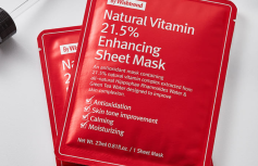 Тканевая витаминная маска By Wishtrend Natural Vitamin C 21.5% Enhancing Sheet Mask