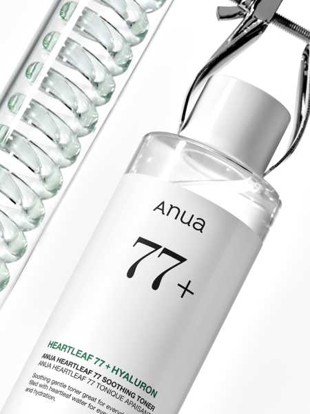 Успокаивающий тонер для лица с экстрактом хауттюйнии TRAVEL ANUA Heartleaf 77% Soothing Toner