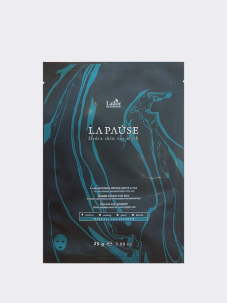 Тканевая увлажняющая маска с морским коллагеном La’dor  La-Pause Hydra Skin SPA Mask Тканевая увлажняющая маска с морским коллагеном La’dor  La-Pause Hydra Skin SPA Mask