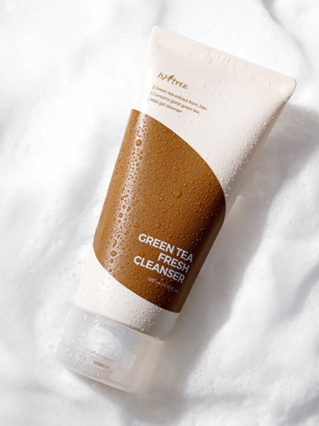 Освежающая гель-пенка для умывания с экстрактом зеленого чая IsNtree Green Tea Fresh Cleanser Освежающая гель-пенка для умывания с экстрактом зеленого чая IsNtree Green Tea Fresh Cleanser