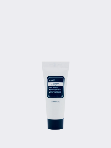 МИНИ Базовый увлажняющий насыщенный крем Dear, Klairs Rich Moist Soothing Cream МИНИ Базовый увлажняющий насыщенный крем Dear, Klairs Rich Moist Soothing Cream