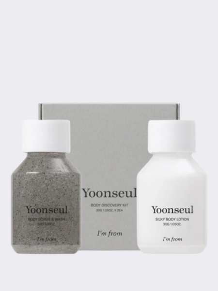 Набор миниатюр гель для душа и лосьон для тела с цитрусовым ароматом I'm From Body Discovery Kit Yoonseul Набор миниатюр гель для душа и лосьон для тела с цитрусовым ароматом I'm From Body Discovery Kit Yoonseul