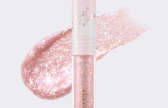 Жидкий глиттер для век в розовом оттенке Dasique Starlit Jewel Liquid Glitter #06 Pink Crystal