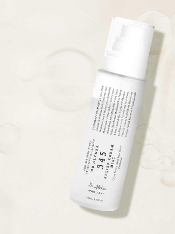 Двухфазный кремовый спрей для лица с экстрактом риса Dr.Althea 345 Relief Cream Mist