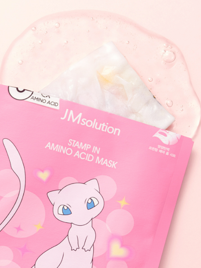 Укрепляющая тканевая маска с аминокислотами JMSolution Stamp In Amino Acid Mask