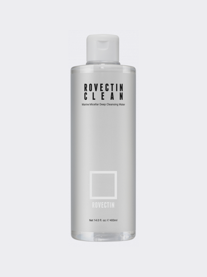 Жидкость для снятия макияжа ROVECTIN Clean Micellar Marine Deep Cleansing Water