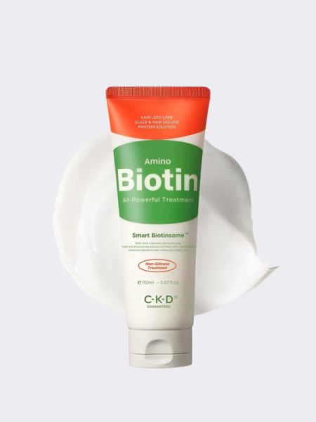 Маска для волос с биотином против выпадения CKD Amino Biotin All-Powerful Treatment