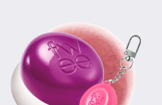 Набор: оттеночное суфле + брелок fwee Lip&Cheek Blurry Pudding Pot Keyring Set MV02 Hurt