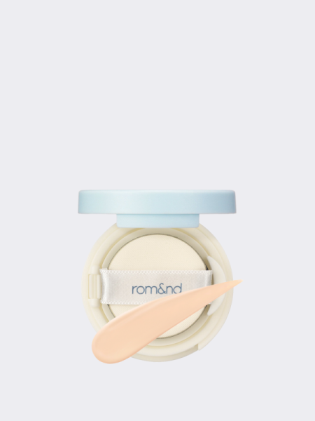 МИНИ Тональный кушон с матовым финишем в натуральном бежевом оттенке rom&nd Nu Zero Cushion 03 Natural 21 SPF24 PA++ МИНИ Тональный кушон с матовым финишем в натуральном бежевом оттенке rom&nd Nu Zero Cushion 03 Natural 21 SPF24 PA++
