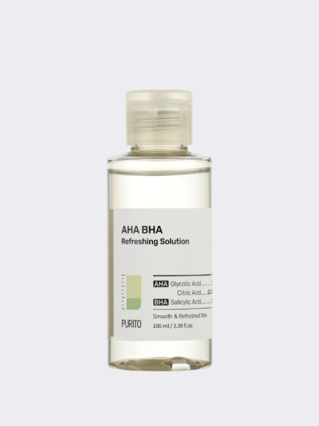 Освежающий тонер с AHA и BHA кислотами PURITO AHA BHA Refreshing Solution Освежающий тонер с AHA и BHA кислотами PURITO AHA BHA Refreshing Solution