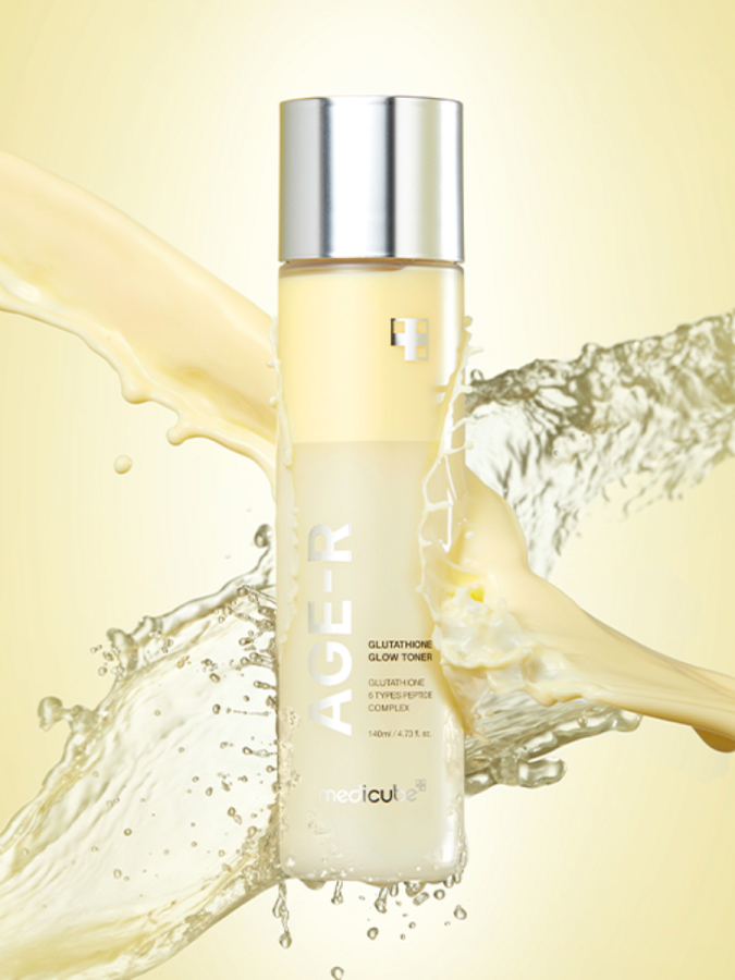 Двухфазный осветляющий тонер с глутатионом Medicube AGE-R Glutathione Glow Toner