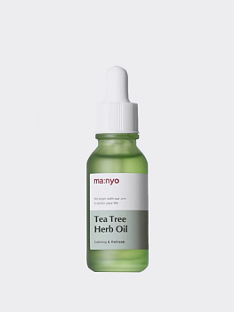 Комплекс успокаивающих масел для лица с чайным деревом Ma:nyo Factory Tea Tree Herb Oil