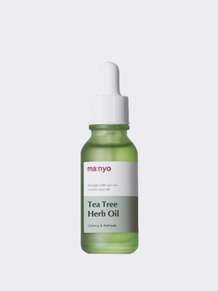 Комплекс успокаивающих масел для лица с чайным деревом Ma:nyo Factory Tea Tree Herb Oil Комплекс успокаивающих масел для лица с чайным деревом Ma:nyo Factory Tea Tree Herb Oil